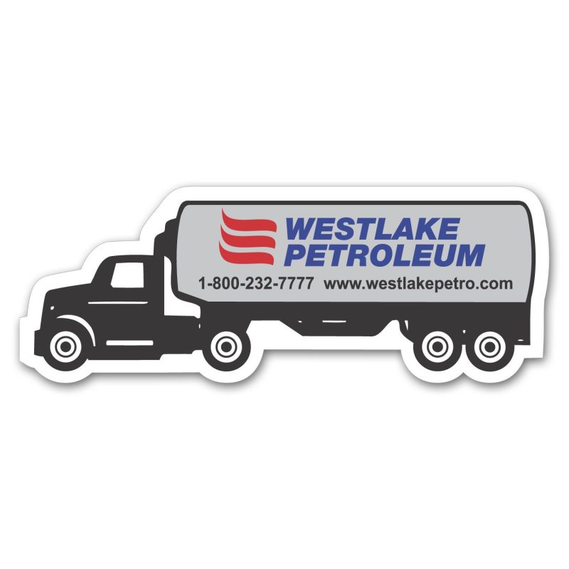 Custom Oil Truck Magnet
