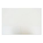 Custom Paper Presentation Folder (Smooth - 1 Color) - 2