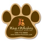 Custom Paw Print Magnet