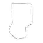 Custom Pickleball Shaped NoteKeeper™ Magnet 35 Mil - 1