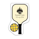 Custom Pickleball Shaped NoteKeeper™ Magnet 35 Mil