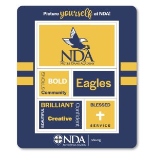 Custom Picture Frame w/ BC & 4 Message Magnets