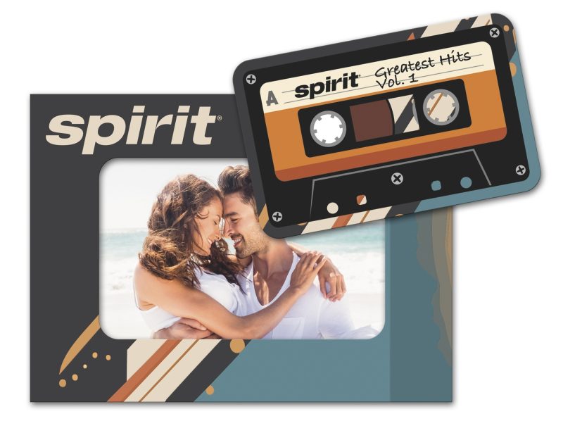 Custom Picture Frame with Cassette Punch Out