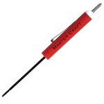 Custom Pocket Screwdriver - Fixed 2.5mm Tech Blade w/#0 Phillips Top