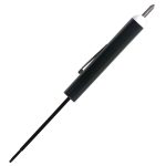 Custom Pocket Screwdriver - Fixed 2.5mm Tech Blade w/#0 Phillips Top - 2
