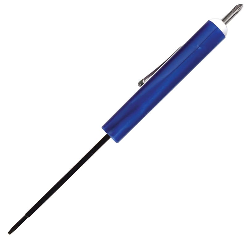 Custom Pocket Screwdriver - Fixed 2.5mm Tech Blade w/#0 Phillips Top - 4
