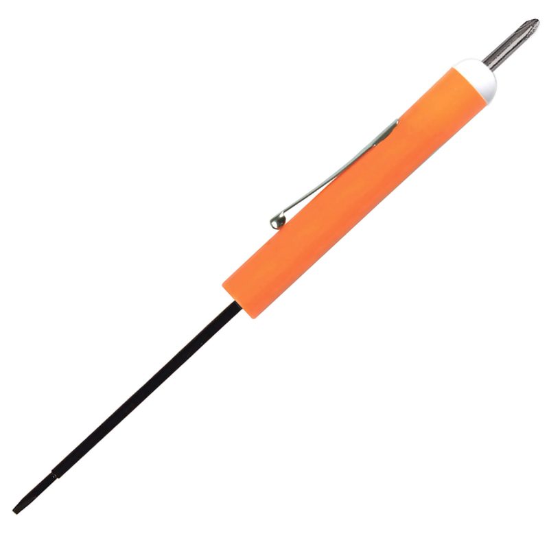 Custom Pocket Screwdriver - Fixed 2.5mm Tech Blade w/#0 Phillips Top - 6