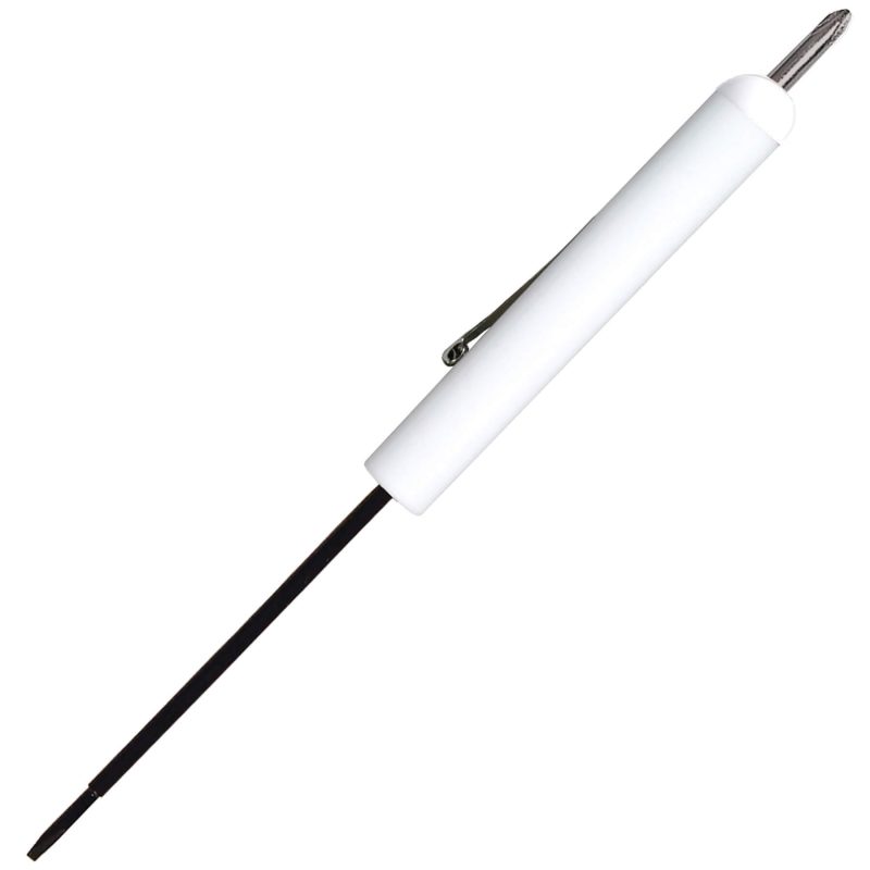 Custom Pocket Screwdriver - Fixed 2.5mm Tech Blade w/#0 Phillips Top - 8
