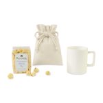 Custom Poppinsanity Artisanal Popcorn Mug Stuffer - Matte White - 1