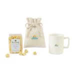 Custom Poppinsanity Artisanal Popcorn Mug Stuffer - Matte White