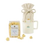 Custom Poppinsanity Artisanal Popcorn Mug Stuffer - Matte White - 2