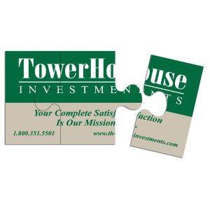 Custom Puzzle Business Card