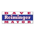Custom Rectangle 3.5" x 8" Magnetic Sign - Screen Print