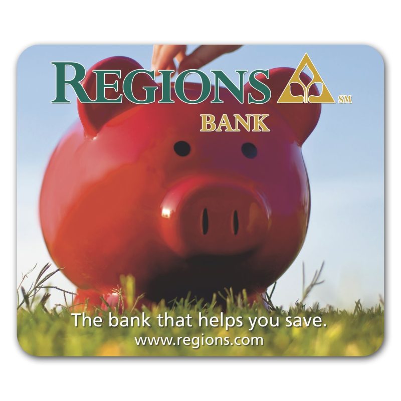 Custom Rectangle Removable Adhesive Mouse Pad/Counter Mat