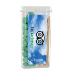 Custom Rectangular Flip-Top Mints and Toothpicks - 5