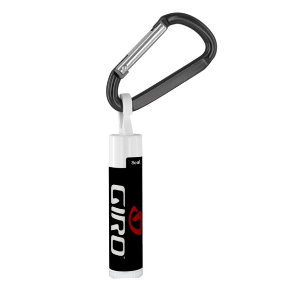 Custom SPF 30 Soy Lip Balm with Carabiner