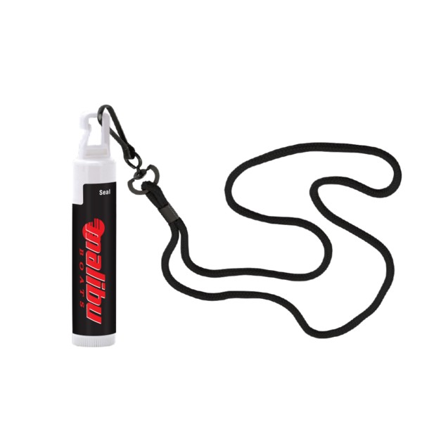 Custom SPF 30 Soy Lip Balm with Lanyard - 6