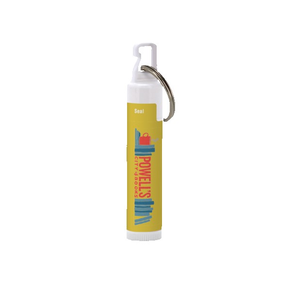 Custom SPF 30 Soy Lip Balm with Metal Split-Ring - 2