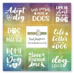 Custom Square Magnet w/ 8 Message Magnets