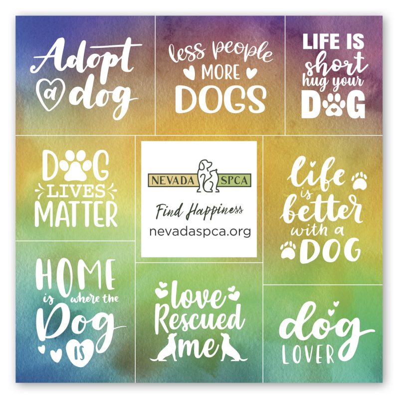 Custom Square Magnet w/ 8 Message Magnets