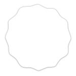 Custom Sun Shaped NoteKeeper™ Magnet 20 Mil - 1