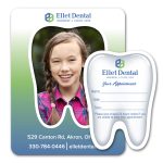 Custom Tooth Punch Out Picture Frame Magnet