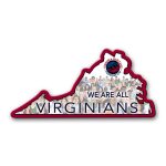 Custom Virginia State Magnet