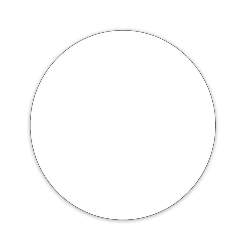 Custom Volleyball Shaped NoteKeeper™ Magnet 35 Mil - 1