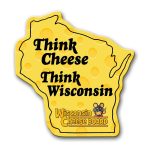 Custom Wisconsin State Magnet