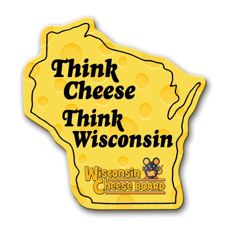 Custom Wisconsin State Magnet