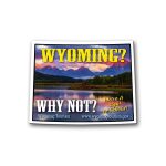 Custom Wyoming State Magnet