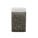 Custom 1 1/2" x 2 1/2" Rectangular Flip-Top Mint Dispenser - 8