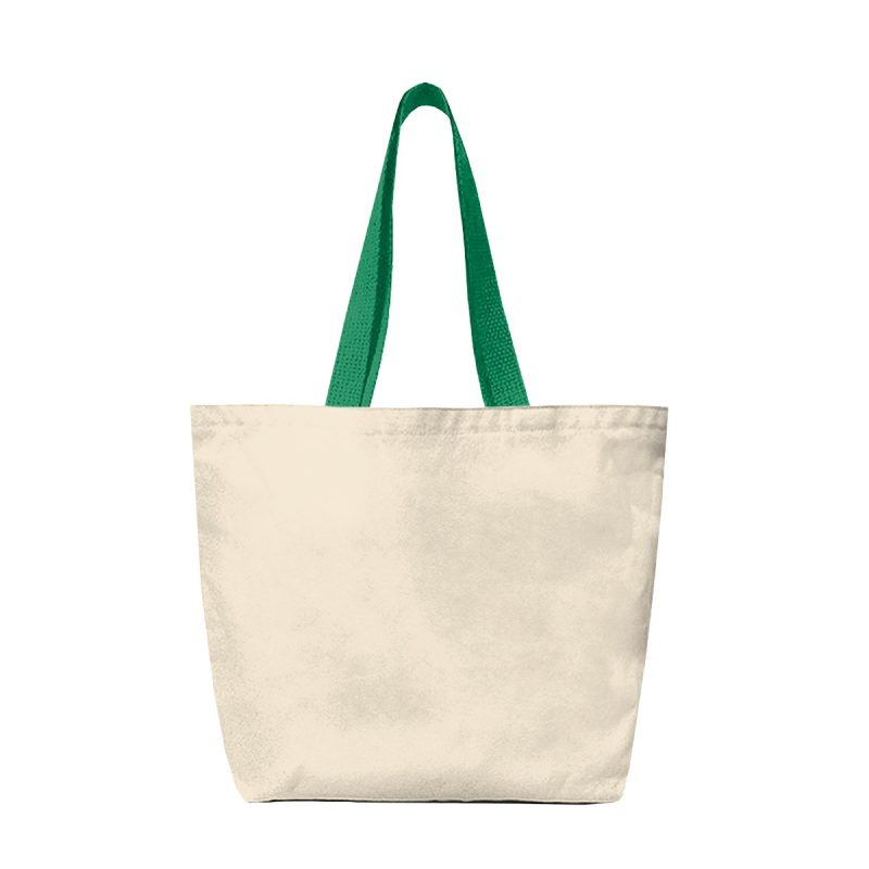 Custom 14 Oz. Recycled Canvas Tote Bag - 7