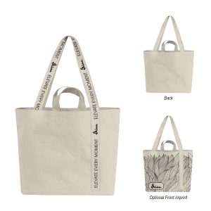 Custom 14 Oz. Recycled Mono-strap Canvas Tote Bag