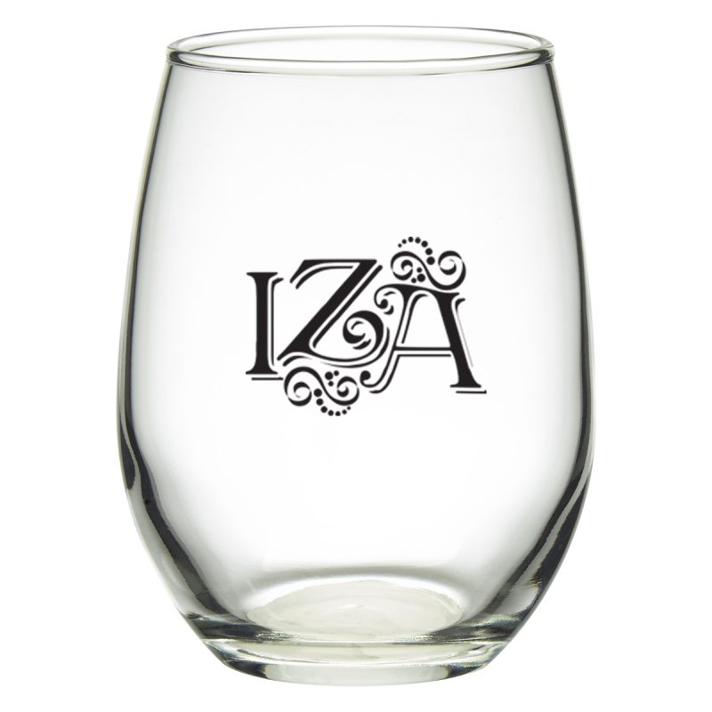 Custom 9 Oz. Wine Glass - 2