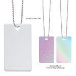 Custom Acrylic Charm - Rectangle - 1
