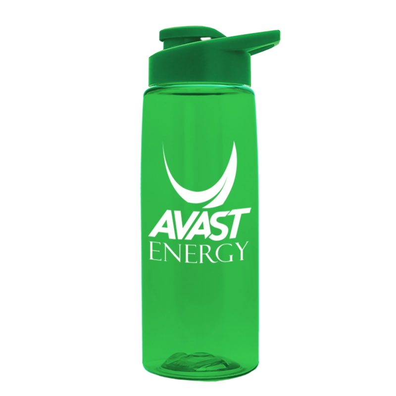 Custom Garyline® Flair Tritan® Bottle with Drink-Thru Lid - 26 oz. - 3
