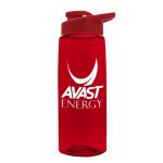 Custom Garyline® Flair Tritan® Bottle with Drink-Thru Lid - 26 oz. - 6