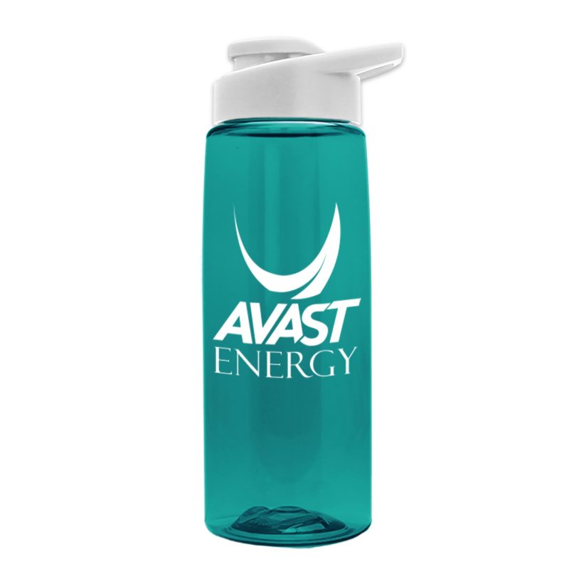 Custom Garyline® Flair Tritan® Bottle with Drink-Thru Lid - 26 oz. - 8