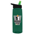 Custom Garyline® Flair Tritan® Bottle with Flip-Straw Lid - 26 oz.