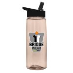 Custom Garyline® Flair Tritan® Bottle with Flip-Straw Lid - 26 oz. - 2