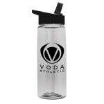 Custom Garyline® Flair Tritan® Bottle with Flip-Straw Lid - 26 oz. - 5