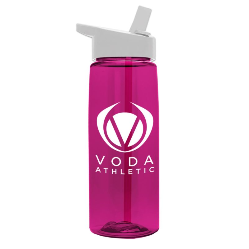 Custom Garyline® Flair Tritan® Bottle with Flip-Straw Lid - 26 oz. - 8