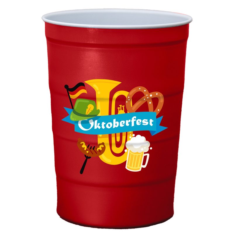 Custom Garyline® The Cold One Steel Chill Party Cup - 16 oz. - 2