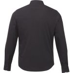 Custom Men's UNTUCKit Black Stone Wrinkle-Free Long Sleeve Button Up Shirt - 3