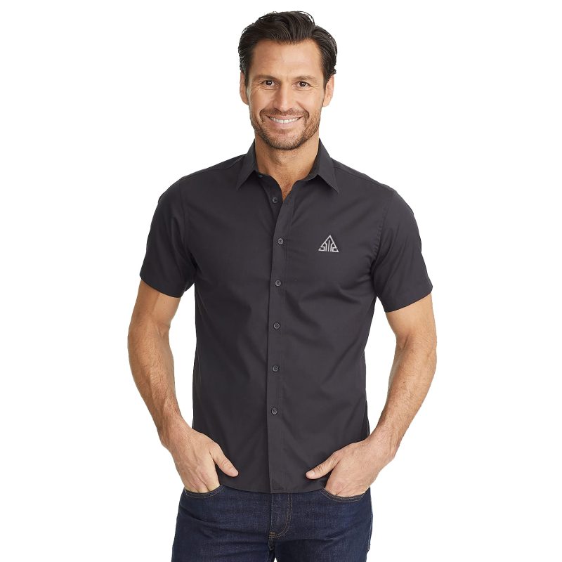 Custom Men's UNTUCKit Classic Coufran Short Sleeve Button Up Shirt - 2