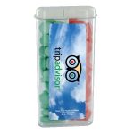 Custom Sugar Free Mints in a Rectangular Flip-Top Dual Dispenser - 9