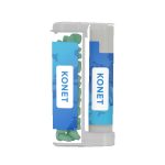 Custom Sugar Free Mints in a Rectangular Flip-Top Duo w/ Natural Lip Moisturizer - 4