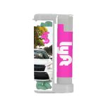 Custom Sugar Free Mints in a Rectangular Flip-Top Duo w/ SPF 15 Lip Balm - 4