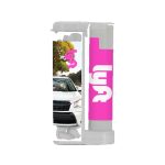 Custom Sugar Free Mints in a Rectangular Flip-Top Duo w/ SPF 15 Lip Balm - 5